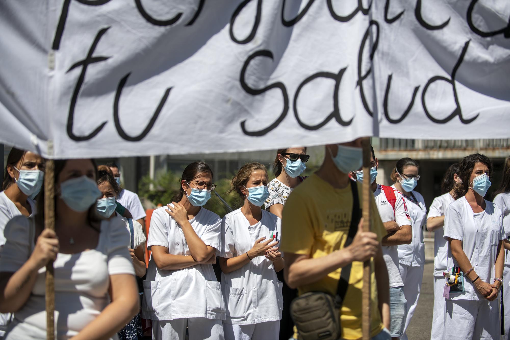 Concentración Urgencias La Paz